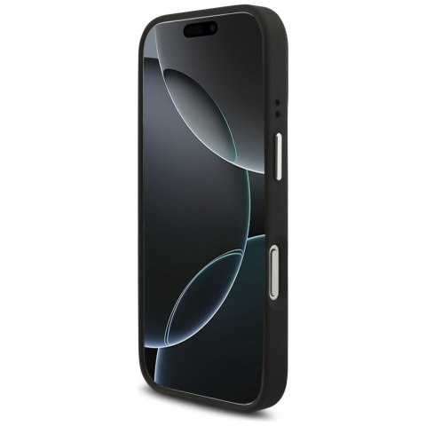 Etui Guess Grained Big 4G Classic Logo do iPhone 17 Pro czarny