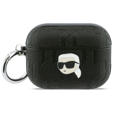 Etui Karl Lagerfeld Monogram Karl Head do AirPods Pro 3 czarny