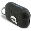 Etui Karl Lagerfeld Monogram Karl Head do AirPods Pro 3 czarny