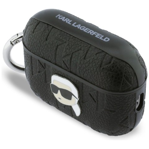 Etui Karl Lagerfeld Monogram Karl Head do AirPods Pro 3 czarny