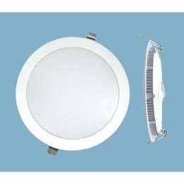 Downlight Silver Electronics 1471860 18W LED Biały Aluminium