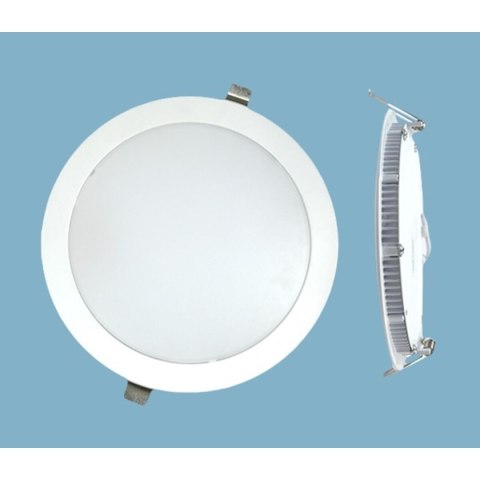 Downlight Silver Electronics 1471860 18W LED Biały Aluminium