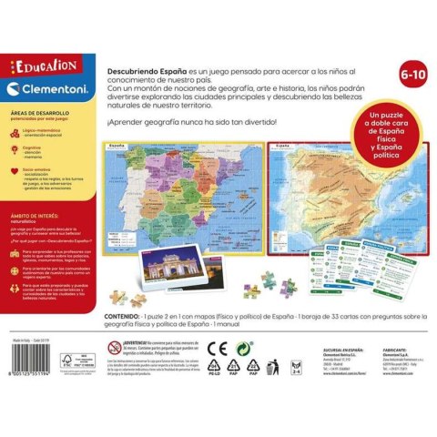 Gra naukowa Clementoni Descubre España