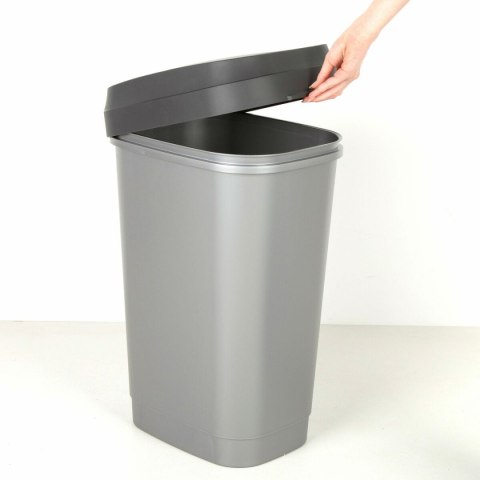 Kosz na śmieci Curver Ciemny szary Plastikowy 50 L (6 Sztuk)