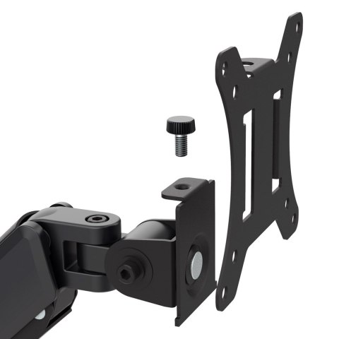 MACLEAN UCHWYT NA MONITOR, SPRĘŻYNA GAZOWA, 17"-32", 2-10KG, BLACK MC-133