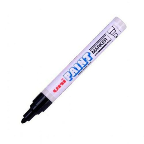 Marker permanentny Uni-Ball PX-20 Czarny (12 Sztuk)