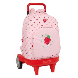 Torba szkolna z kółkami Glow Lab Frutitas 33 x 45 x 22 cm