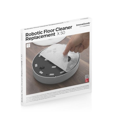 Wkłady do Mopującego Robota Sprzątającego InnovaGoods Zestaw 50 sztuk