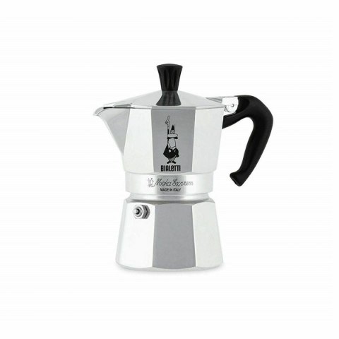 Włoska Kafeterka Bialetti MOKA Srebrzysty 60 ml