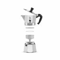Włoska Kafeterka Bialetti MOKA Srebrzysty Aluminium 6 Kubki