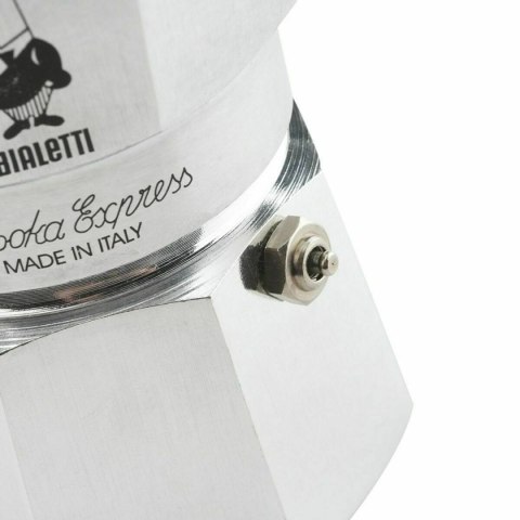 Włoska Kafeterka Bialetti MOKA Srebrzysty Aluminium 6 Kubki