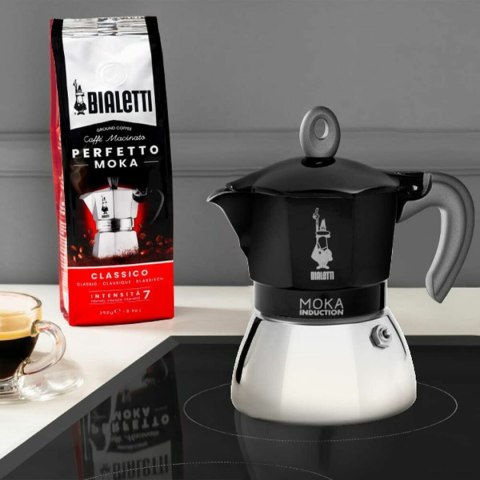 Włoska Kafeterka Bialetti NEW MOKA Czarny Aluminium