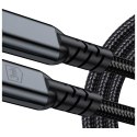 Kabel 3MK Hyper Cable N-SERIES USB-C Thunderbolt 4 1m 48V/5A 40Gb/s 240W 8K60Hhz czarny