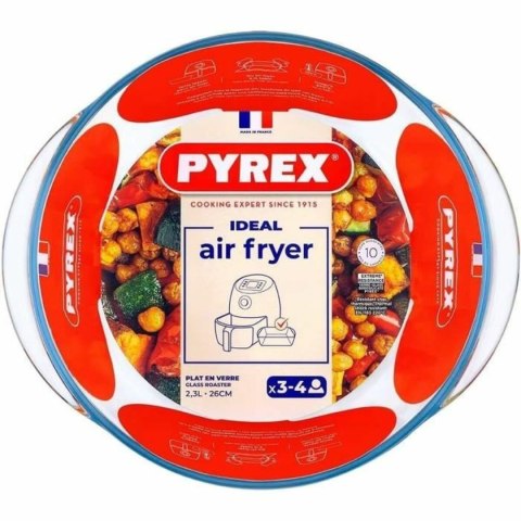 Naczynie do Piekarnika Pyrex Przezroczysty Szkło borokrzemowe Okrągły Ø 26 cm