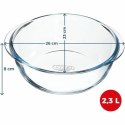 Naczynie do Piekarnika Pyrex Przezroczysty Szkło borokrzemowe Okrągły Ø 26 cm