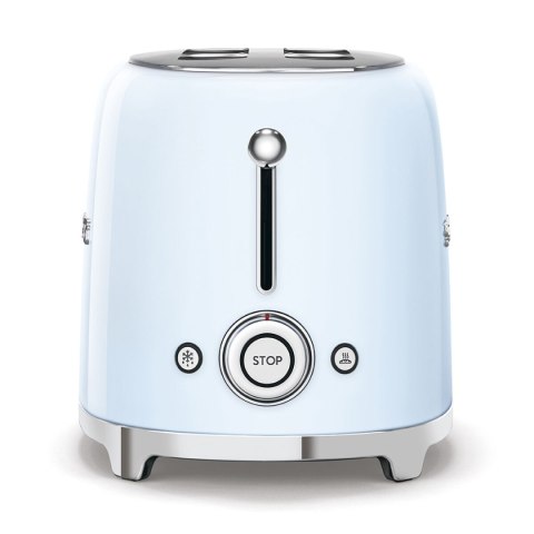 Toster Smeg TSF01PBEU Stal nierdzewna Vintage Niebieski Lata 50 950 W