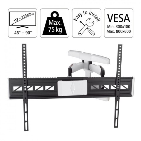 Uchwyt LCD/LED 800X600 fullmotion 90 cali
