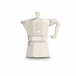 Włoska Kafeterka Bialetti MOKA EXCLUSIVE Krem Aluminium 3 Šálky