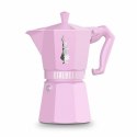 Włoska Kafeterka Bialetti MOKA EXCLUSIVE Różowy Aluminium 6 Kubki (6 Sztuk)