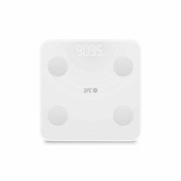 Cyfrowa Waga Łazienkowa SPC ATENEA FIT 3 Biały szkło hartowane 180 kg 150 kg 1,5 Kg