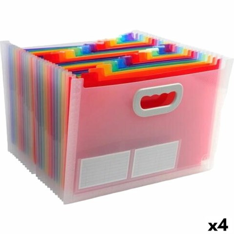 Folder organizacyjny Exacompta Przezroczysty A4 (4 Sztuk)