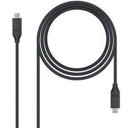 Kabel USB-C 3.1 NANOCABLE USB 3.1, 1m Czarny 1 m