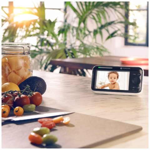 Niania elektroniczna Motorola PIP1510 monitor wideo 5" Pan & Tilt biały