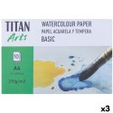 Papier do rysowania Titan Arts BASIC A4 10 Kartki (3 Sztuk)