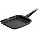 Patelnia BRA FOODIE 28X28 Czarny Aluminium Ø 28 cm