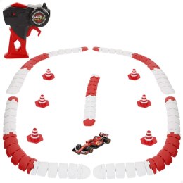 Samochód Sterowany Radiowo Audi F1 2024 FERRARI SF-24 Czarny Czerwony (4 Sztuk)