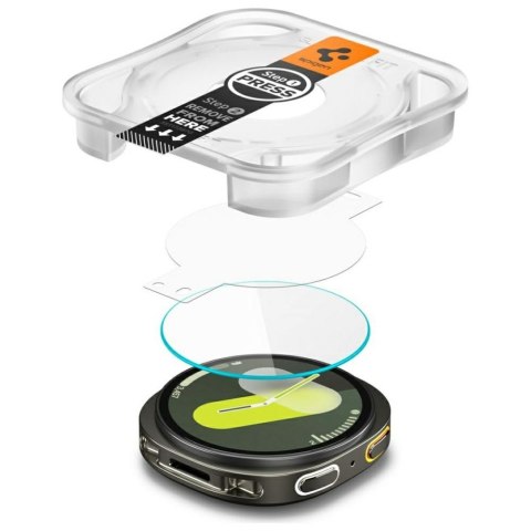 Szkło hartowane Spigen Glas.TR EZ FIT do Samsung Galaxy Watch 8 40mm