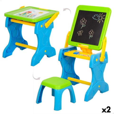 Tablica 2 w 1 Colorbaby 39 x 74 x 33 cm 2 Sztuk