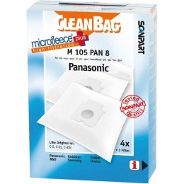 Uniwersalne Worki do Odkurzacza Scanpart M 105 PAN 8