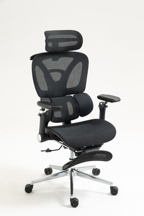 Activejet Fotel biurowy Ergonomiczny YK848 czarny