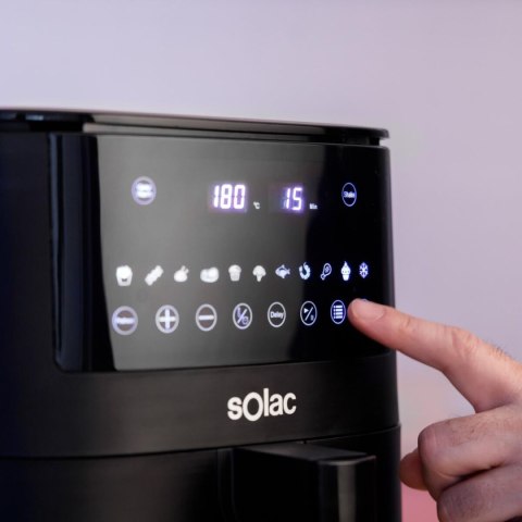 Frytkownica na gorące powietrze Solac FA1521 Czarny 1650 W 7 L