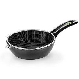 Patelnia Monix M481324 Kolor Zielony Aluminium Ø 24 cm 2 Części