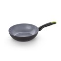 Patelnia Wok Monix M261232 Szary Aluminium Ø 28 cm