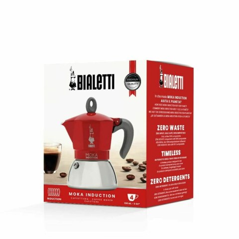 Włoska Kafeterka Bialetti 0006944/NP Czerwony Metal Aluminium 150 ml