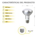 Żarówka LED Silver Electronics 999007 R90 E27 Szary 12 W 3000K