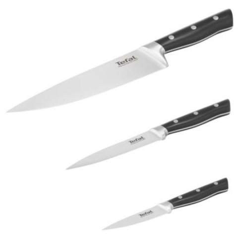 Zestaw noży Tefal Wielokolorowy Stal nierdzewna 3 Części