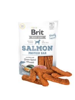 Brit Jerky Salmon Protein Bar - Łosoś - przysmak dla psa - 80g