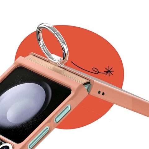 Araree etui Aero Flex R Sam Z Flip6 / Z Flip7 FE brzoskwiniowy/peach coral AR20-02022C
