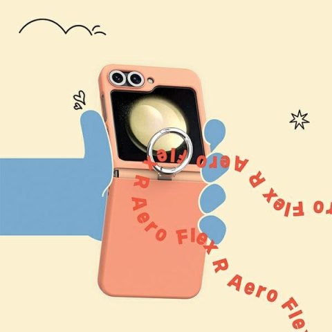 Araree etui Aero Flex R Sam Z Flip6 / Z Flip7 FE kremowy/cream AR20-02022B