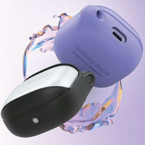 Araree etui Bean Sam Galaxy Buds Live /Pro / Fe fioletowy/purple AR20-01298F