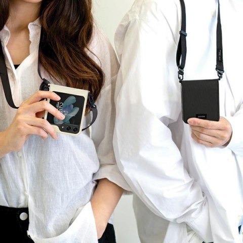 Araree etui Canvas Diary Sam Z Flip5F731 kremowy/ivory AR10-01778B