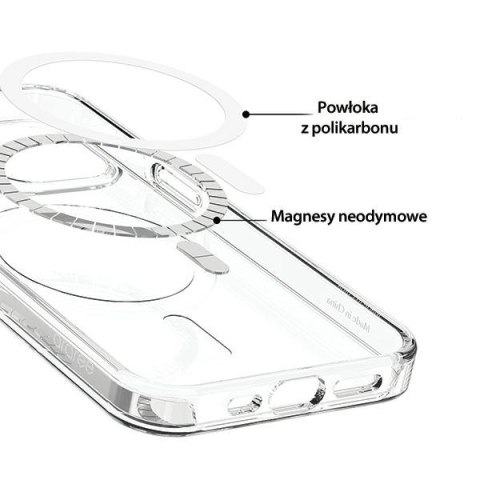 Araree etui Duple M iPhone 14 / 15 / 13 6.1" przeźroczysty/clear AR20-01541A