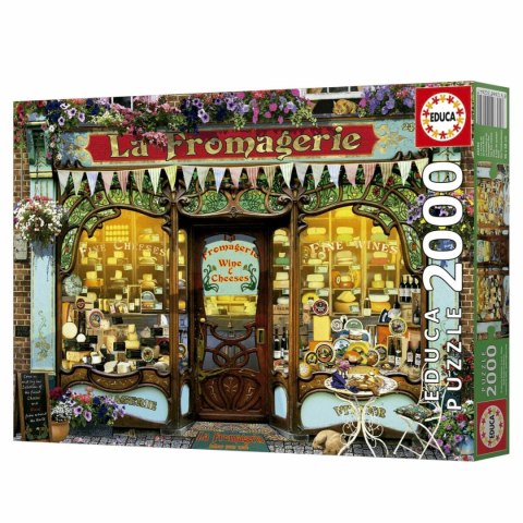 Układanka puzzle Educa The fine cheese shop 2000 Części