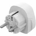 Uniwersalny adapter Muvit For Change MCADP0007 Biały