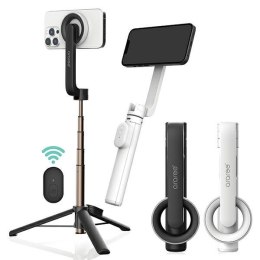 Araree Selfie Stick Bluetooth Magfie Pod czarny/black MagSafe Tripod AR60-01727A