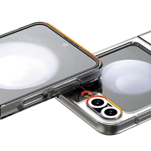 Araree etui Nukin Sam Z Flip6 / Z Flip7 FE przeźroczysty-matowy/clear matt AR20-02018B